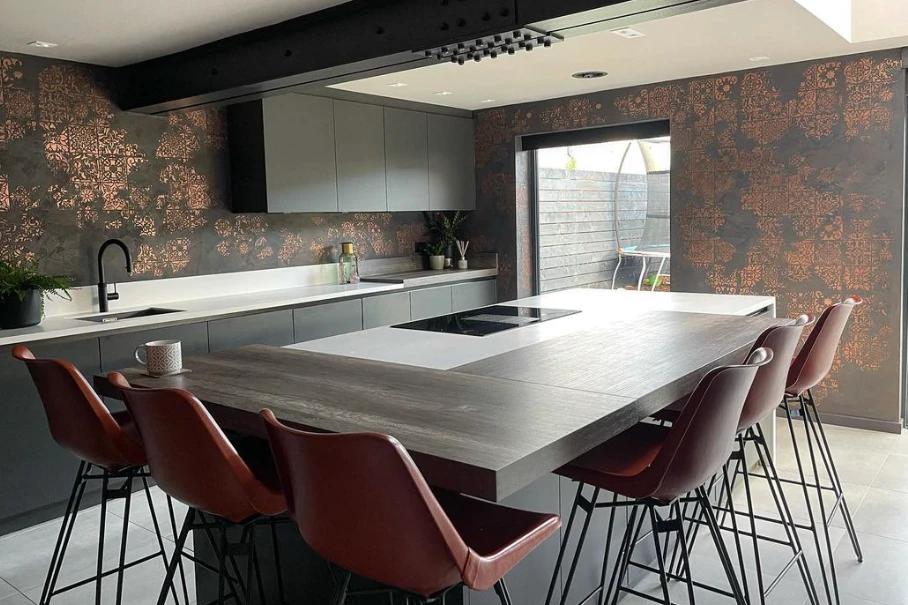 decorazione muraria per cucina